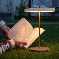 UMAGE Asteria Move LED-Tischleuchte Perlweiß -Umage 10001235 5