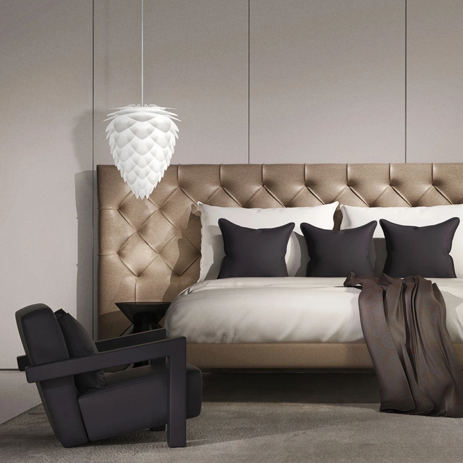 UMAGE Conia medium Hängelampe in Weiß UMAGE Conia Medium Hängelampe In Weiß -Umage 9521051 1