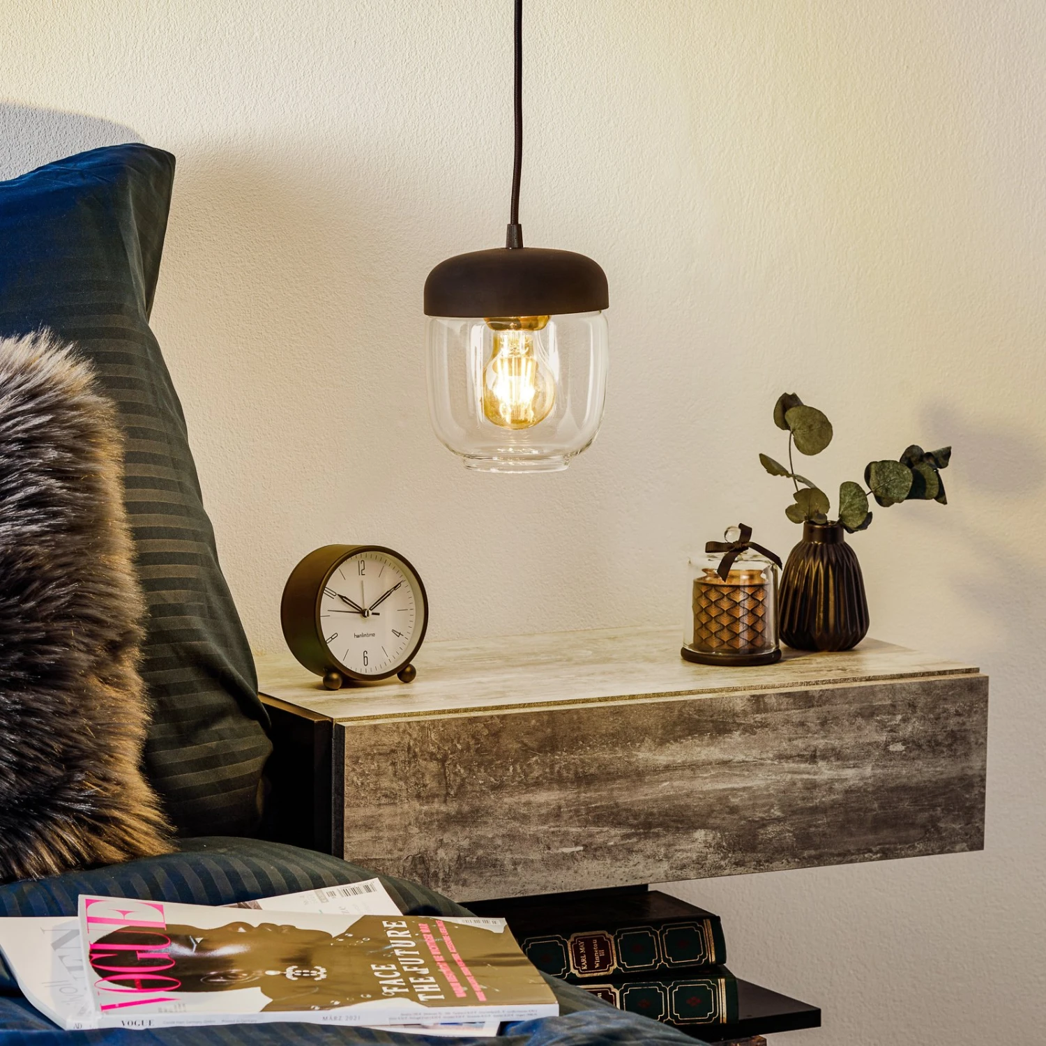 UMAGE Acorn Hängelampe schwarz/messing UMAGE Acorn Hängelampe Schwarz/messing -Umage 9521080 1