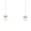 UMAGE Acorn Hängelampe 2fl Weiß/messing