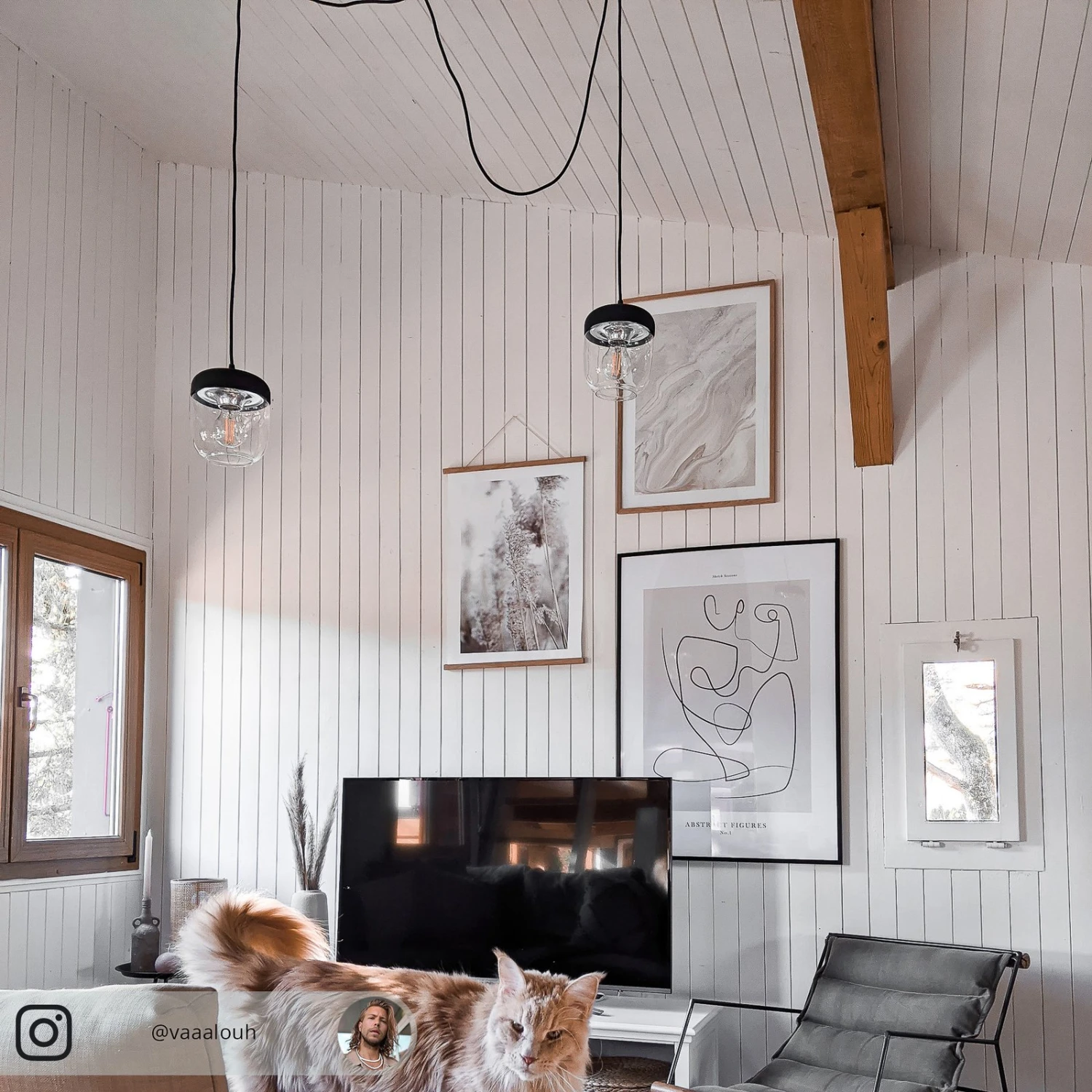 UMAGE Acorn Hängelampe 2fl schwarz/stahl UMAGE Acorn Hängelampe 2fl Schwarz/stahl -Umage 9521087 2