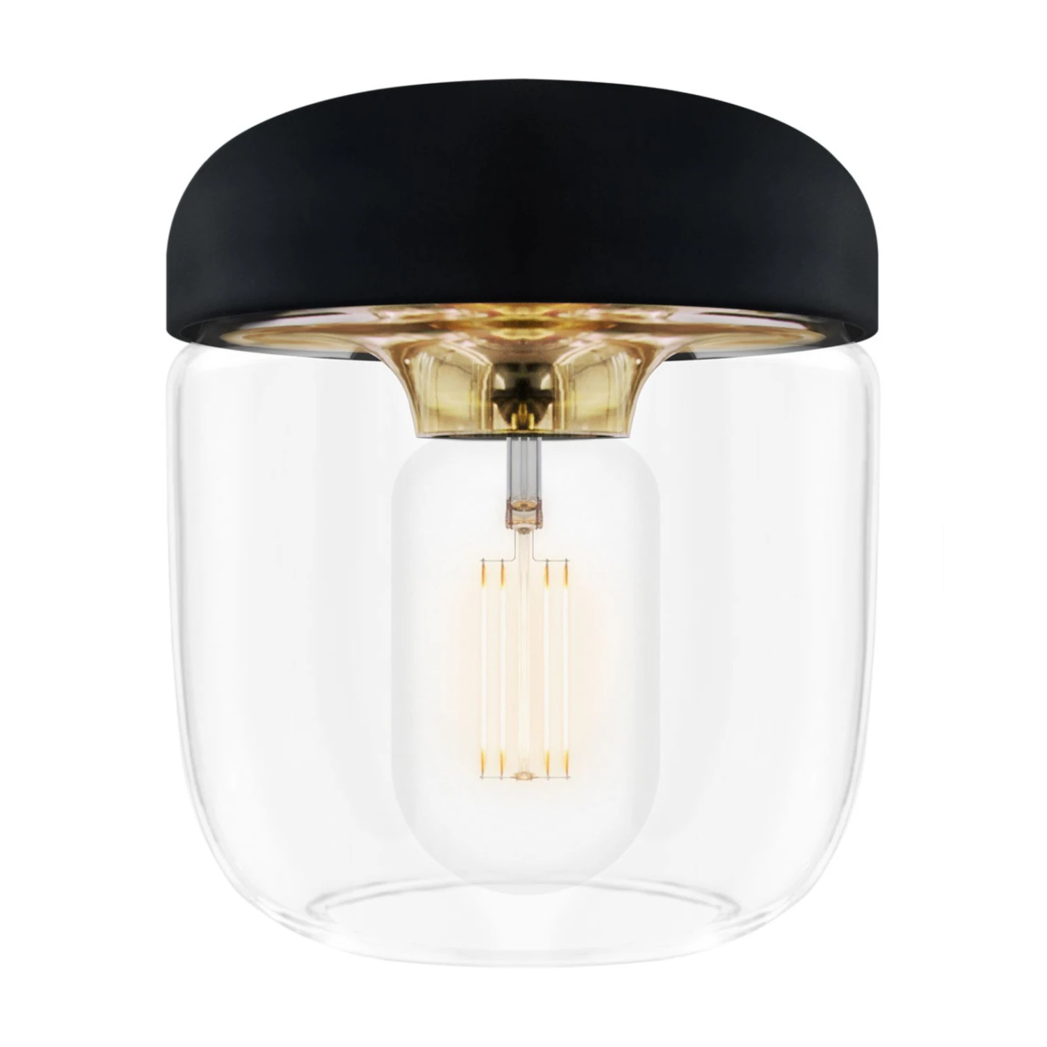 UMAGE Acorn Hängelampe 3-flg. schwarz/messing UMAGE Acorn Hängelampe 3-flg. Schwarz/messing -Umage 9521097 4