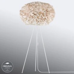 UMAGE Eos X-large Stehleuchte Tripod Hellbraun