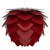 UMAGE Aluvia Medium Pendellampe Rubinrot