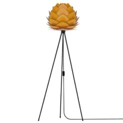 UMAGE Aluvia Mini Stehlampe Schwarz/gelb