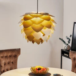 UMAGE Aluvia Medium Hängeleuchte Messing Gebürstet