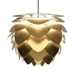 UMAGE Aluvia Mini Hängeleuchte Messing Gebürstet