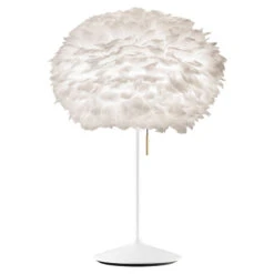 UMAGE Eos Medium Tischlampe Weiß -Umage 9521225 2