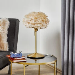 UMAGE Eos Mini Tischlampe Braun/messing -Umage 9521229 2