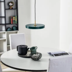 UMAGE Asteria Mini Hängeleuchte Messing Waldgrün 2 UMAGE Asteria Mini Hängeleuchte Messing Waldgrün -Umage 9521253 2