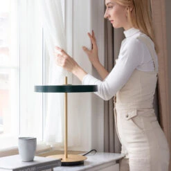 UMAGE LED-Tischleuchte Asteria Table USB Waldgrün -Umage 9521261 3