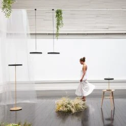 UMAGE Asteria Medium Hängelampe Messing Anthrazit -Umage 9521266 7