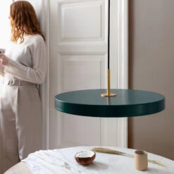 UMAGE Asteria Medium Hängeleuchte Messing Grün -Umage 9521267 4