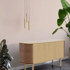 UMAGE Chimes Cluster 3 Hängeleuchte Eiche Hell -Umage 9521274 2