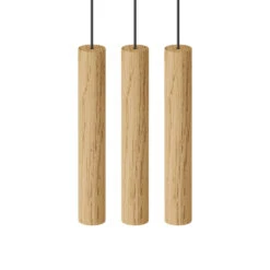 UMAGE Chimes Cluster 3 Hängeleuchte Eiche Hell