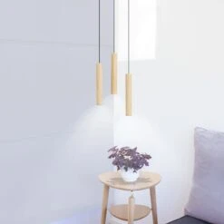 UMAGE Chimes Cluster 3 Hängeleuchte Eiche Hell -Umage 9521274 6