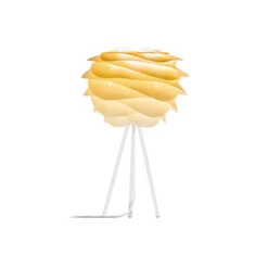 UMAGE Carmina Mini Tischleuchte Gelb/Tripod Weiß