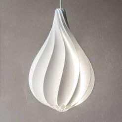 UMAGE Alva Medium Hängeleuchte Cord Set Weiß, 42cm