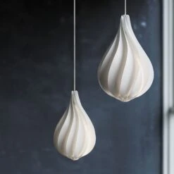 UMAGE Alva Medium Hängeleuchte Cord Set Weiß, 42cm -Umage 9521334 3