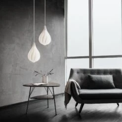 UMAGE Alva Medium Hängeleuchte Cord Set Weiß, 42cm -Umage 9521334 4