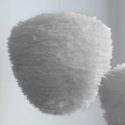 UMAGE Eos Evia Medium Hängeleuchte Hellgrau/weiß