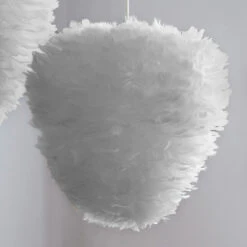 UMAGE Eos Evia Large Hängeleuchte Hellgrau/weiß