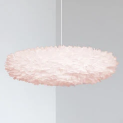 UMAGE Eos Esther Medium Hängeleuchte Rosa/weiß
