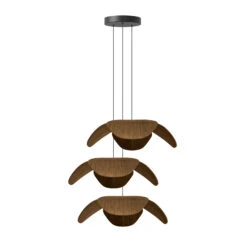 UMAGE Forget Me Not Large Pendel 3fl, Eiche Dunkel