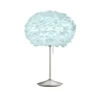 UMAGE Eos Mini Tischlampe Hellblau/stahl Gebürstet