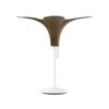 UMAGE Jazz Tischlampe Eiche Dunkel, Fuß Weiß