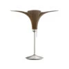 UMAGE Jazz Tischlampe Eiche Dunkel, Fuß Stahl