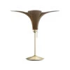 UMAGE Jazz Tischlampe Eiche Dunkel, Fuß Messing