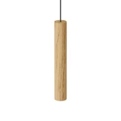 UMAGE Chimes Tall LED-Pendelleuchte Eiche Hell