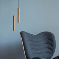 UMAGE Chimes Tall LED-Pendelleuchte Eiche Hell -Umage 9521908 5