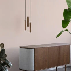 UMAGE Chimes Tall LED-Pendelleuchte Eiche Dunkel -Umage 9521909 7