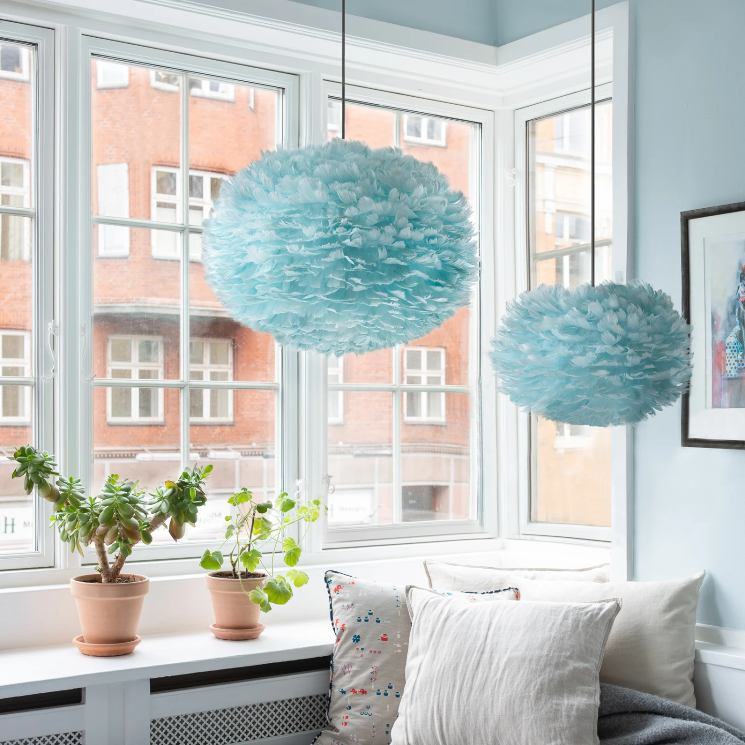 UMAGE Eos medium Hängeleuchte hellblau Ø 45 cm UMAGE Eos Medium Hängeleuchte Hellblau Ø 45 Cm -Umage 9521944 1