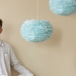 UMAGE Eos Medium Hängeleuchte Hellblau Ø 45 Cm 2 UMAGE Eos Medium Hängeleuchte Hellblau Ø 45 Cm -Umage 9521944 2