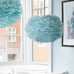 UMAGE Eos Medium Hängeleuchte Hellblau Ø 45 Cm 5 UMAGE Eos Medium Hängeleuchte Hellblau Ø 45 Cm -Umage 9521944 5