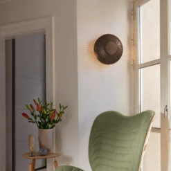 UMAGE Clava Up Wandleuchte Ø 35 Cm Holz Dunkel -Umage 9521953 2