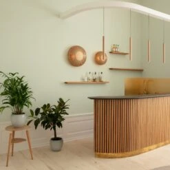 UMAGE Clava Up Wandleuchte Ø 49 Cm Holz Hell -Umage 9521955 2