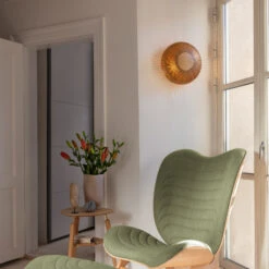 UMAGE Clava Up Wandleuchte Ø 49 Cm Holz Hell -Umage 9521955 3