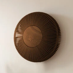 UMAGE Clava Up Wandleuchte Ø 49 Cm Holz Dunkel