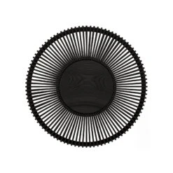 UMAGE Clava Up Wandleuchte Ø 49 Cm Holz Schwarz