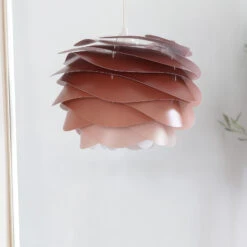 UMAGE Carmina Mini Hängeleuchte Braun/Kabel Weiß